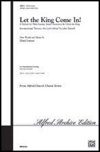 Let the King Come In! SATB/Unison choral sheet music cover
